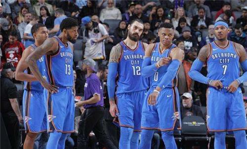 NBA雷霆乔治真厉害！想要赢过勇士还需抱团！