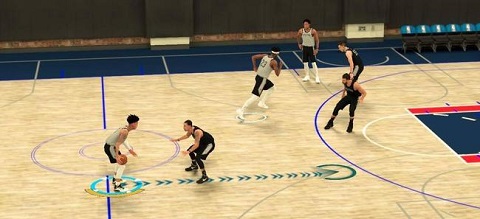 NBA2K24手游安卓免费版来袭教你切换视角及玩法