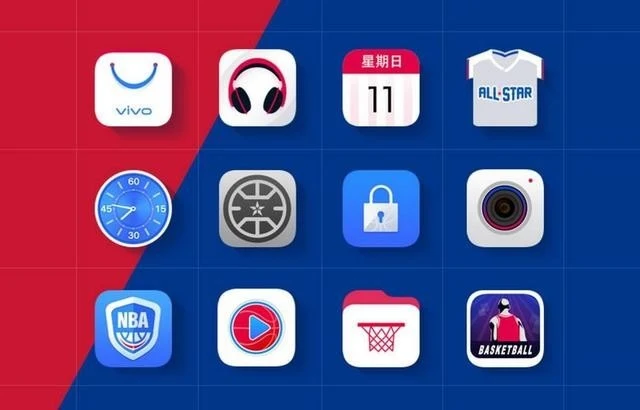 vivo红蓝NBA_vivoX9活力蓝NBA定制版_NBA手机深度定制