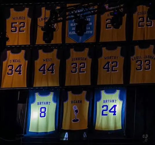 湖人队球衣退役历史_nba退役的球衣_NBA退役球衣故事