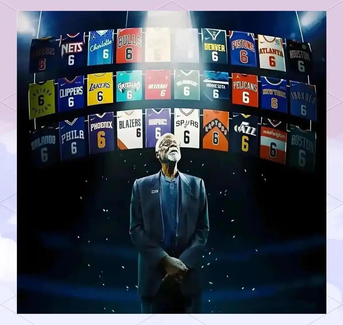 nba退役的球衣_NBA退役球衣故事_湖人队球衣退役历史