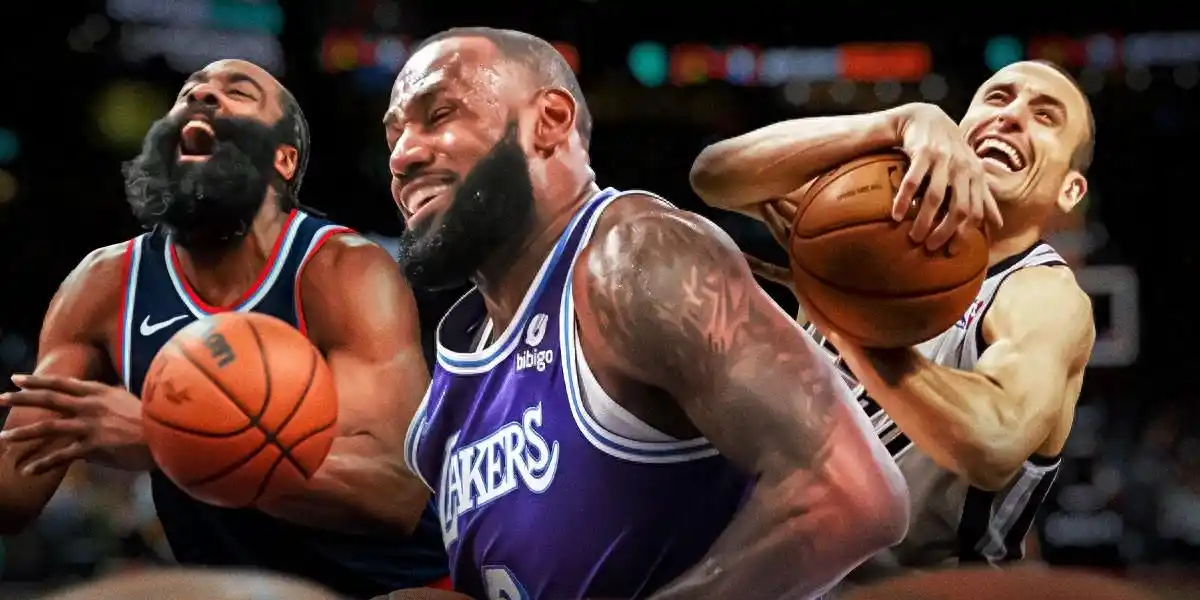 NBA假摔大师_勒布朗詹姆斯假摔技巧_nba假摔