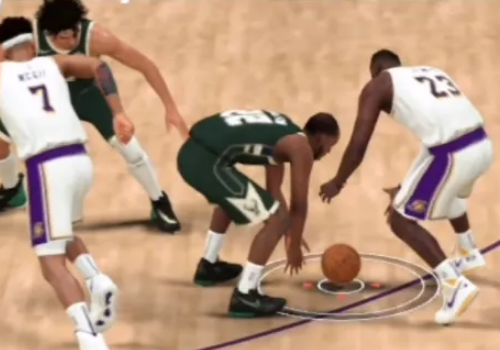 NBA2K20怎么触发打架2