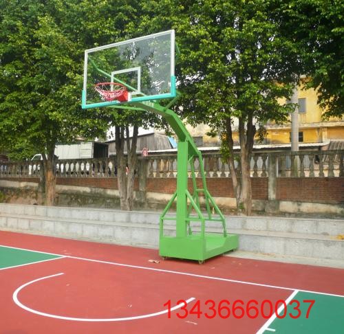 NBA篮球架品牌介绍枪式电动液压篮球架的规格与特点