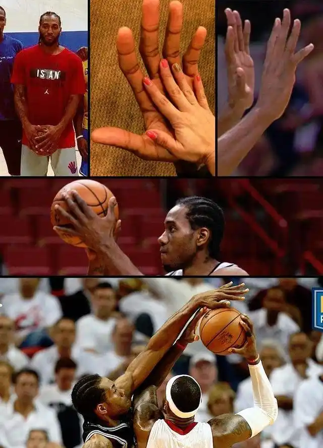 勒布朗詹姆斯 篮球巨星 手掌尺寸_nba球员的手掌大小