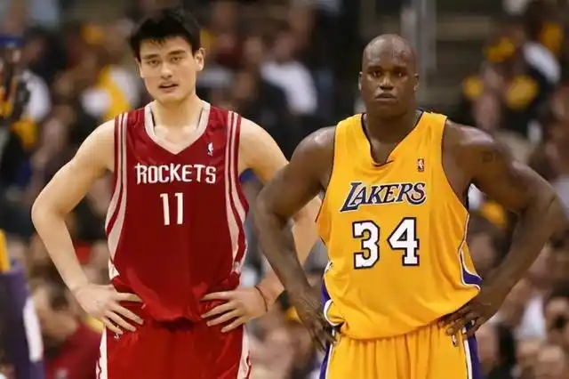 姚明在nba的实力_姚明与奥尼尔对比_姚明篮球技术