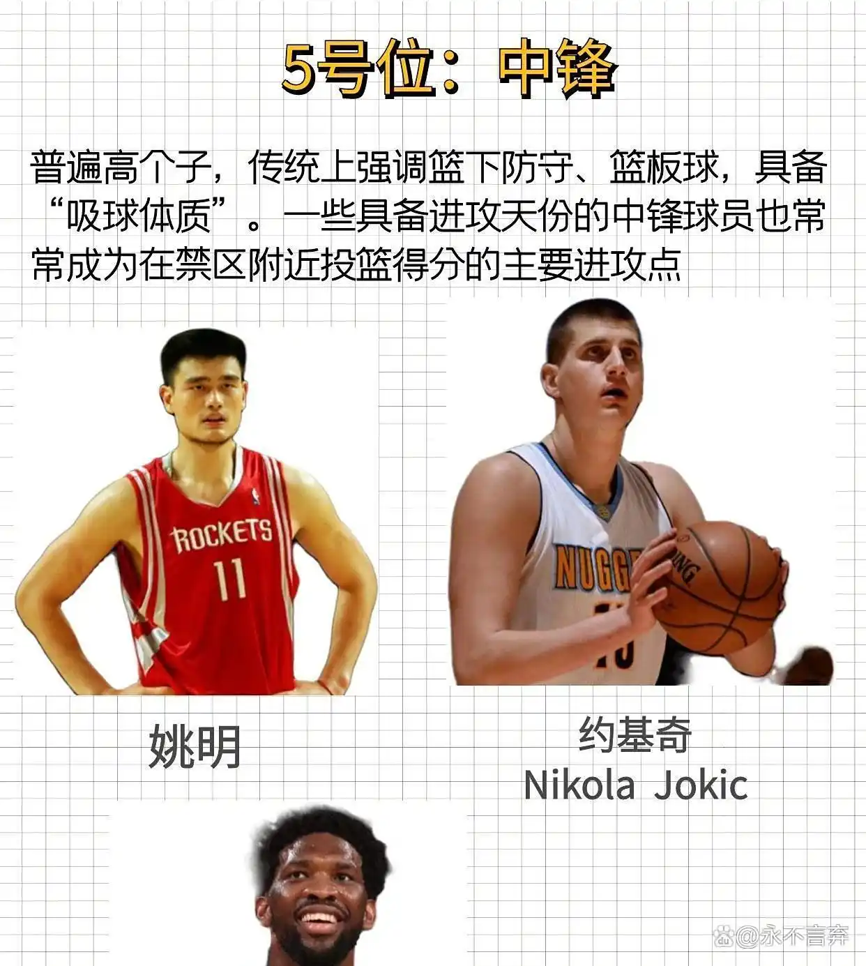 美媒发布NBA现役中锋分档榜单引热议马克·威廉姆斯能否借此崛起