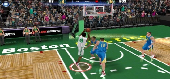 NBA2K14安卓版手游画质提升游戏细节超真实