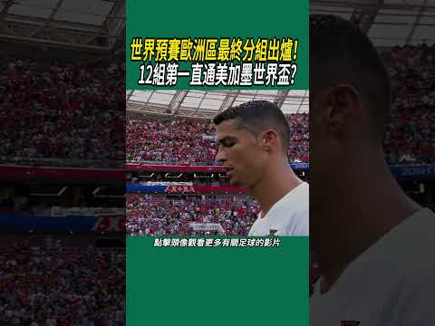 2026世界杯分组