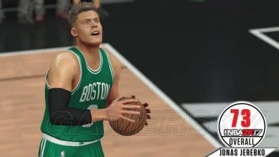 NBA2K17球员能力值大更新詹姆斯库里领衔众星